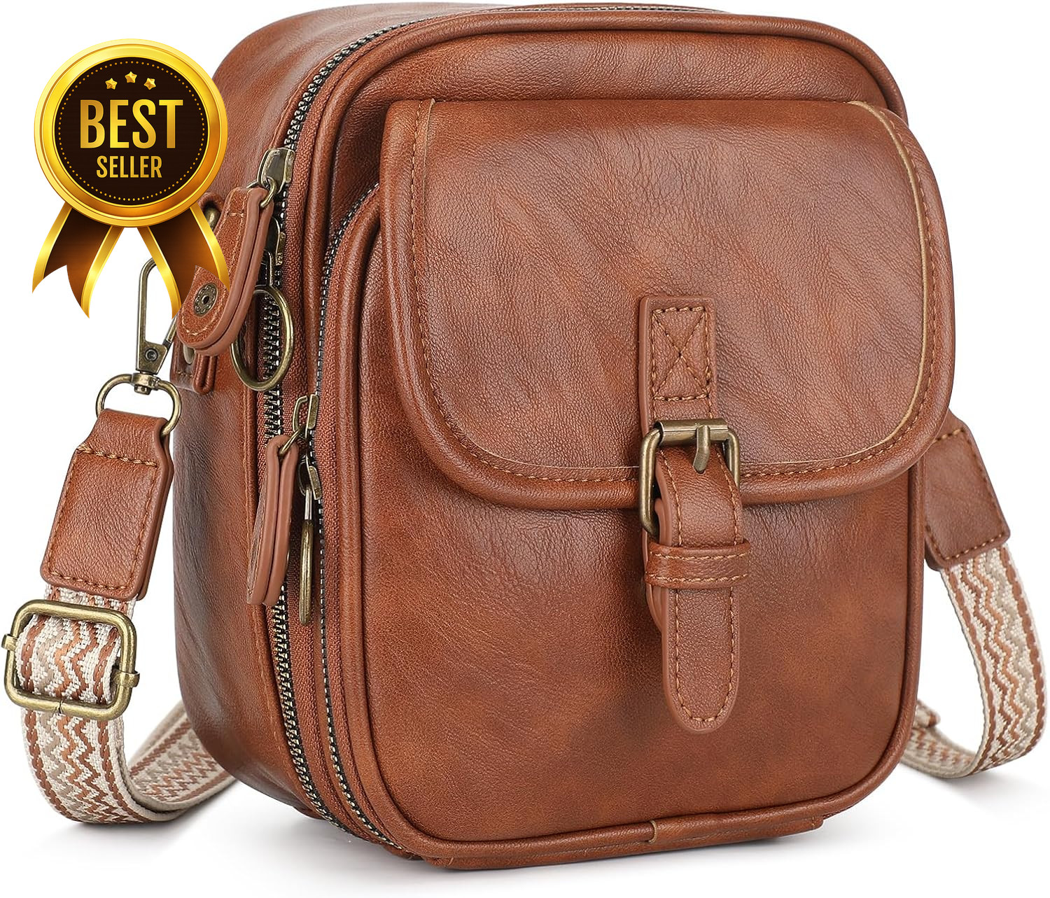 Small Crossbody Bags for Women, Anti-Theft Purse, Built-In Wallet Small Crossbody Bags for Women, Anti-Theft Purse, Built-In Wallet
