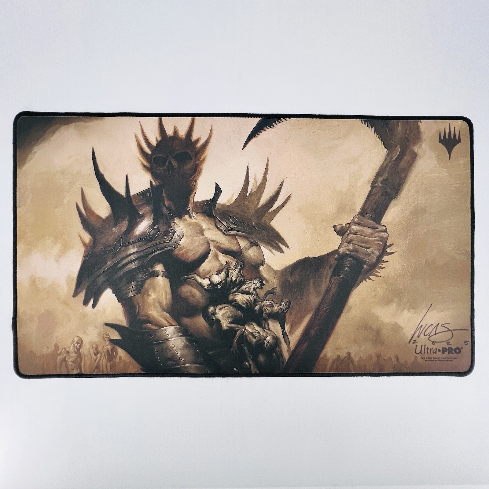 Signed Grave Titan Playmat Lucas Graciano TCG MTG Magic Ultra Pro Limited Rare