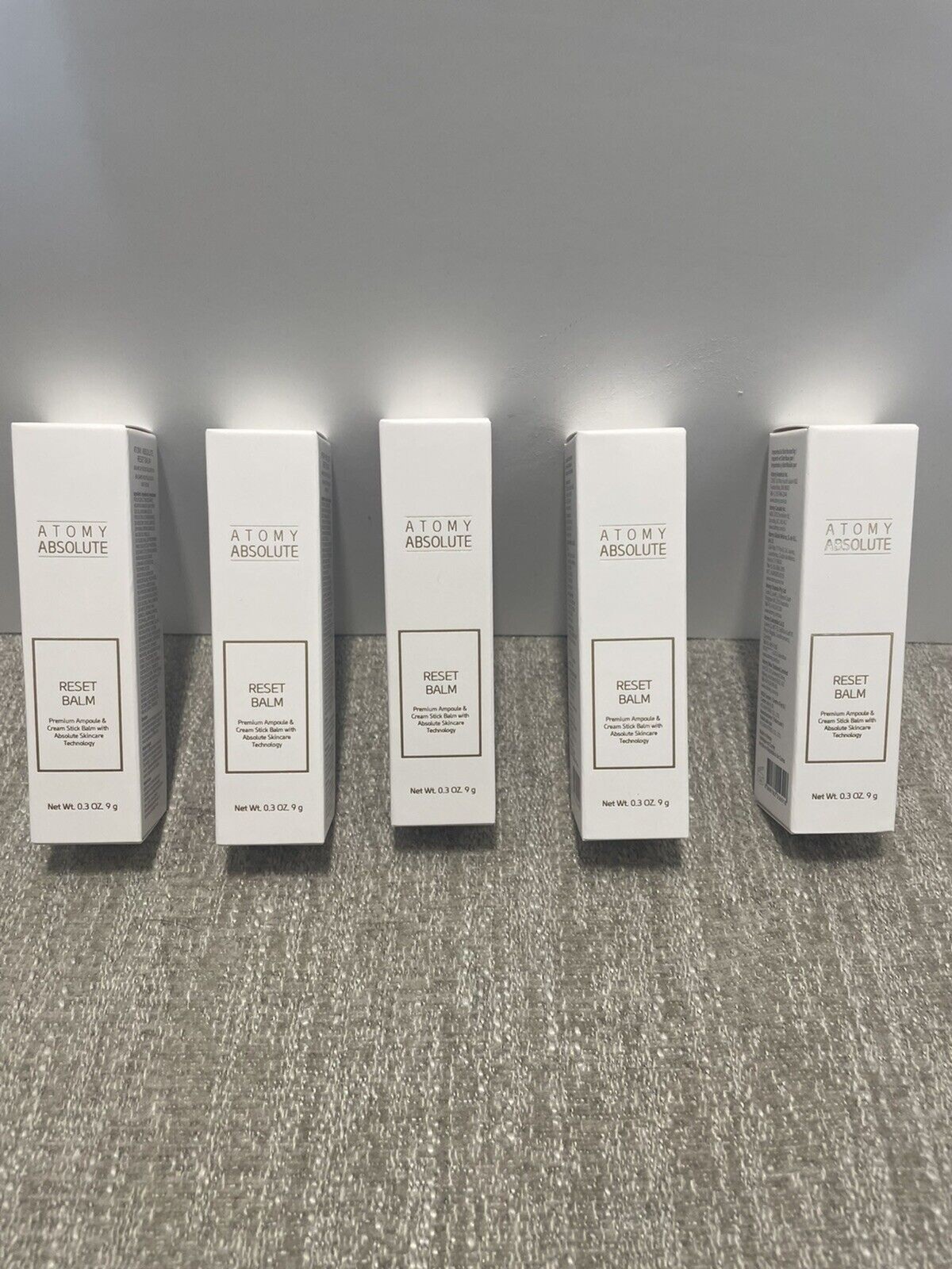5x Lot Of ATOMY Absolute Reset Balm 9g Moisturizing Wrinkle Multi Balm Cosmetics 5x Lot Of ATOMY Absolute Reset Balm 9g Moisturizing Wrinkle Multi Balm Cosmetics