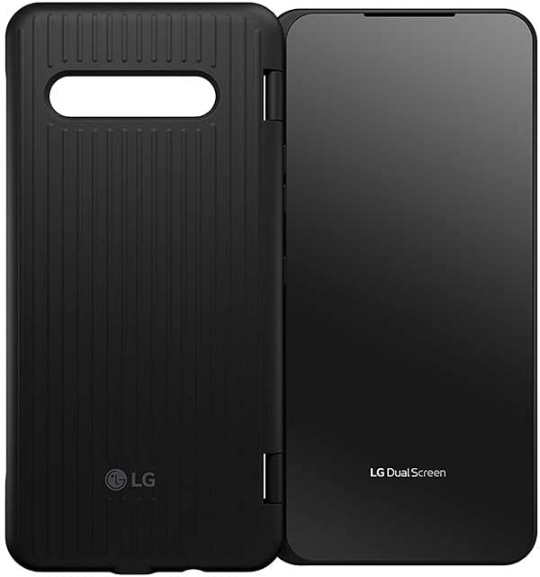 LG Dual Screen Case LM-V605N for LG V60 ThinQ 5G, Black (With Type-C Adapter)