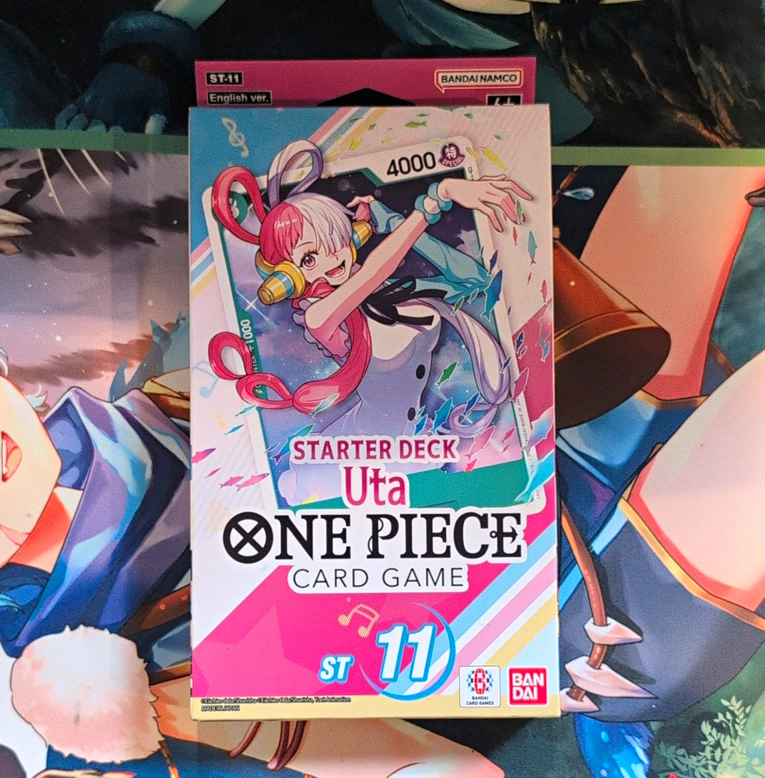 Bandai One Piece Card Game Starter Deck Uta ST-11 English 2024 Bandai One Piece Card Game Starter Deck Uta ST-11 English 2024
