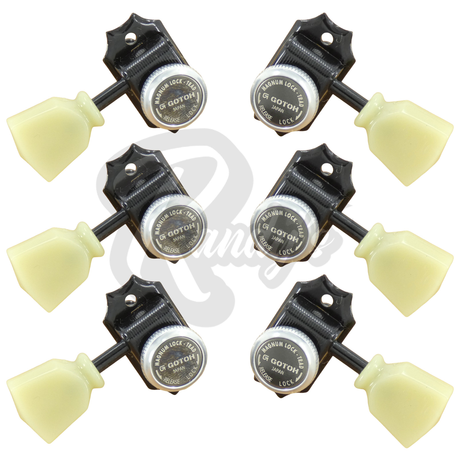 Gotoh SD90-SL MG-T Vintage Deluxe Locking Tuners w/ Keystone Buttons (L3+R3)