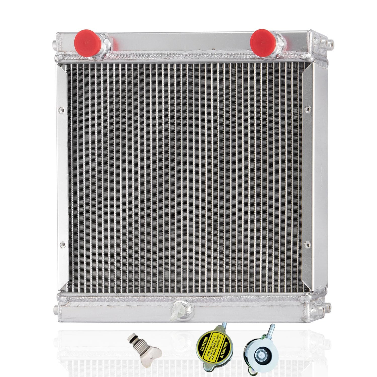 3Row Aluminum Radiator Fit for Double Pass Dragster Roadster Racing Style