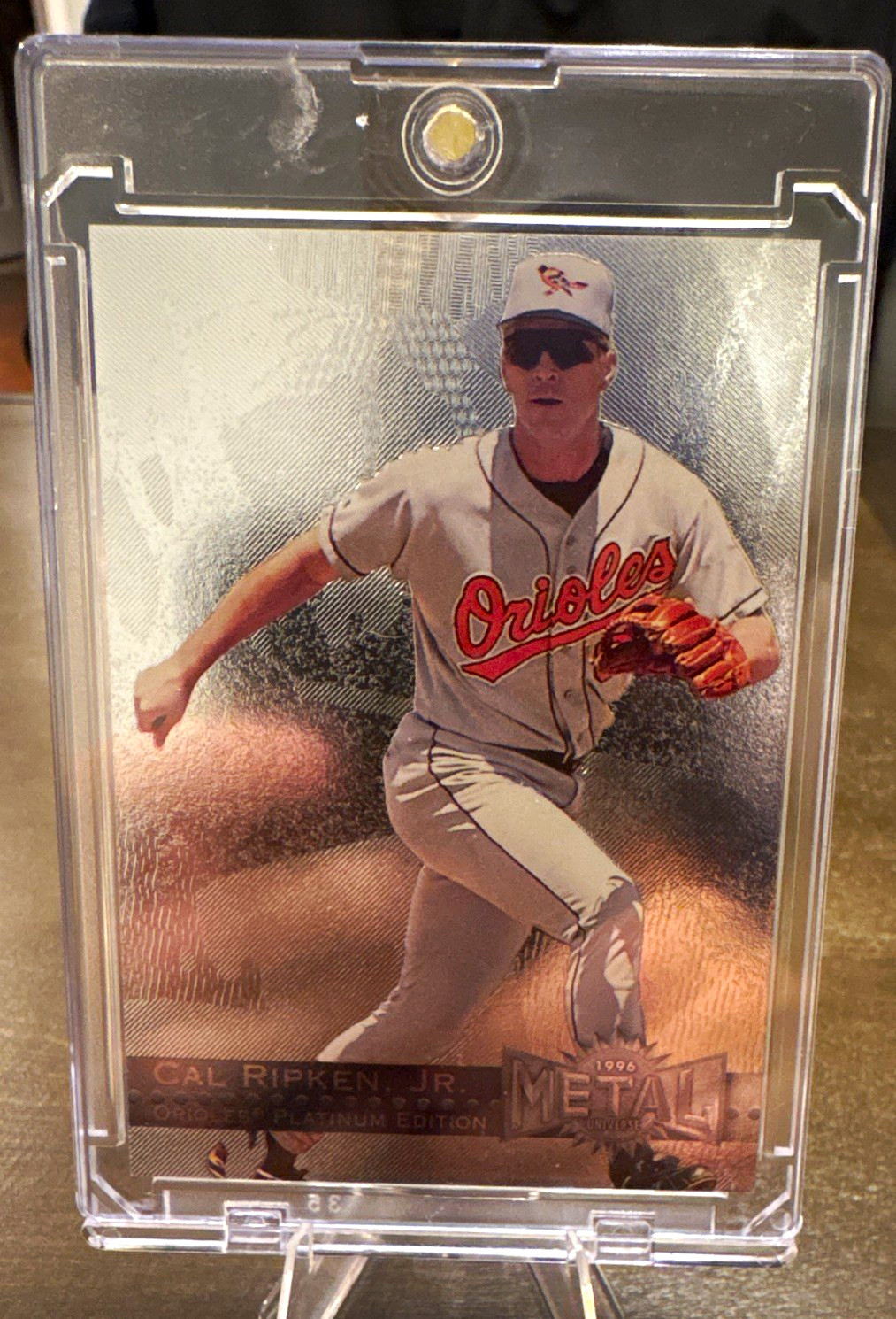Fleer/SkyBox 1996 Metal Universe Cal Ripken Jr #9 Baltimore Orioles Platinum Fleer/SkyBox 1996 Metal Universe Cal Ripken Jr #9 Baltimore Orioles Platinum