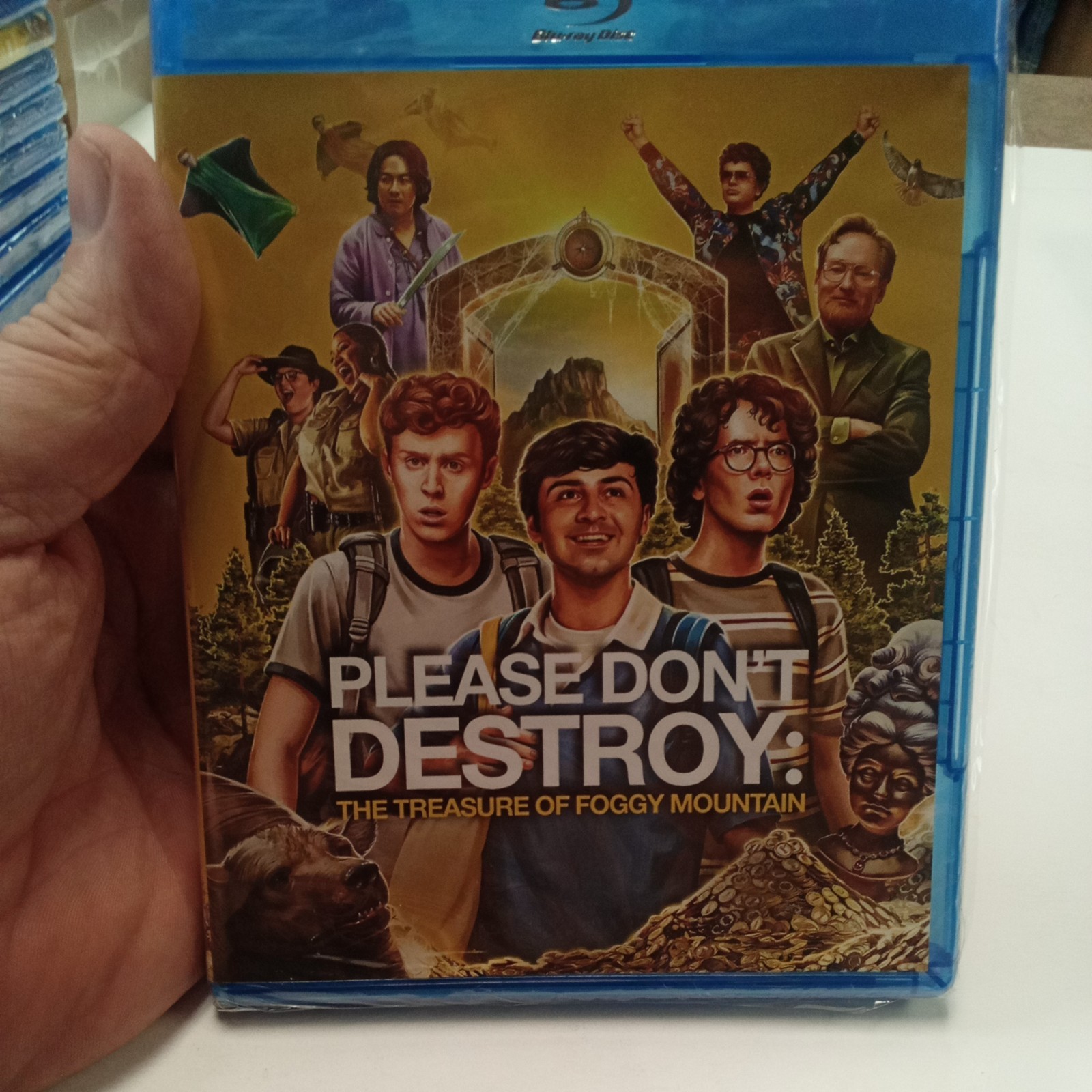 Please Don't Destroy: The Treasure of Foggy Mountain ~ NEW Blu-ray Film, Sealed
