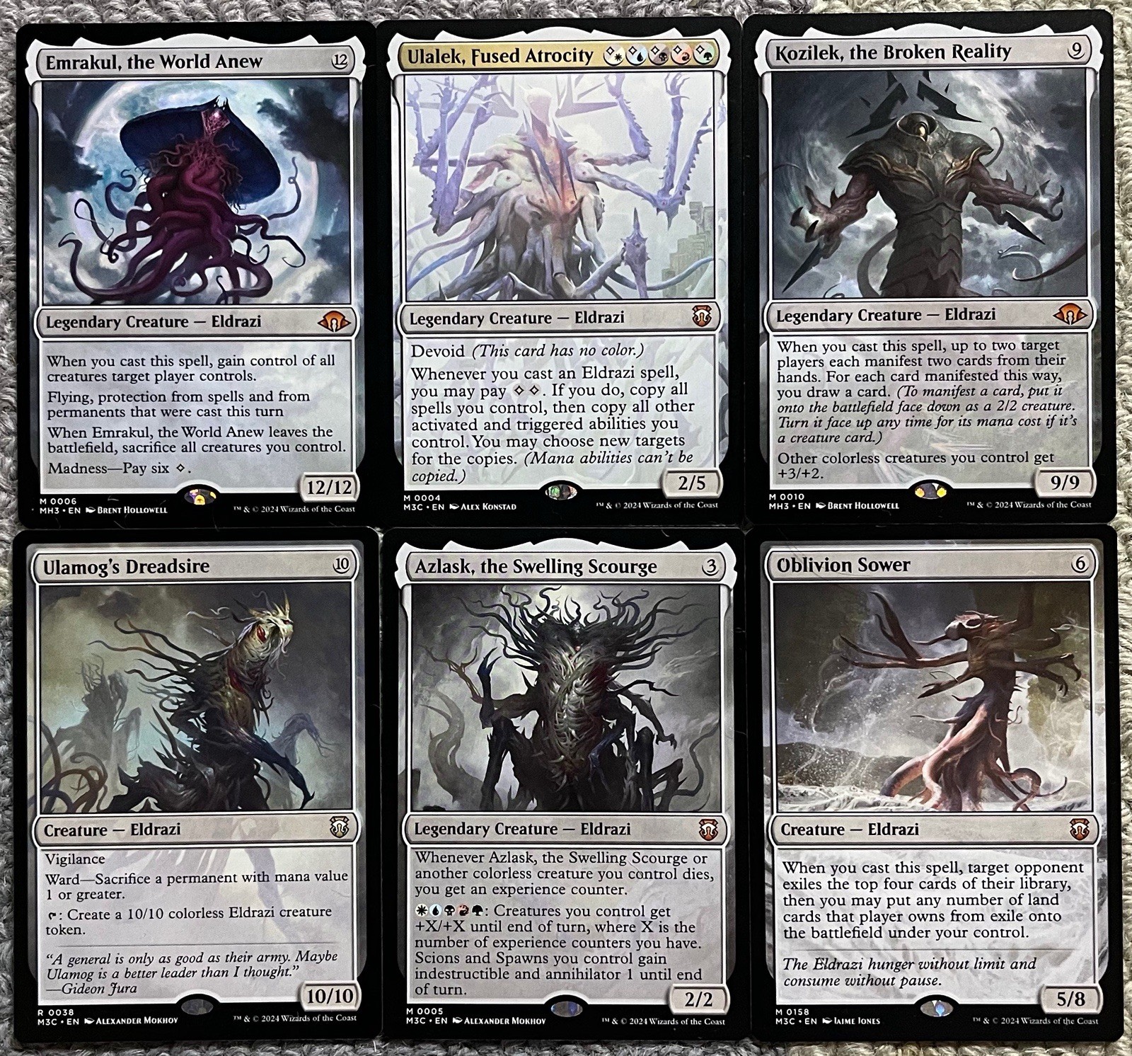 EDH Eldrazi Deck - Commander MTG Magic the Gathering
