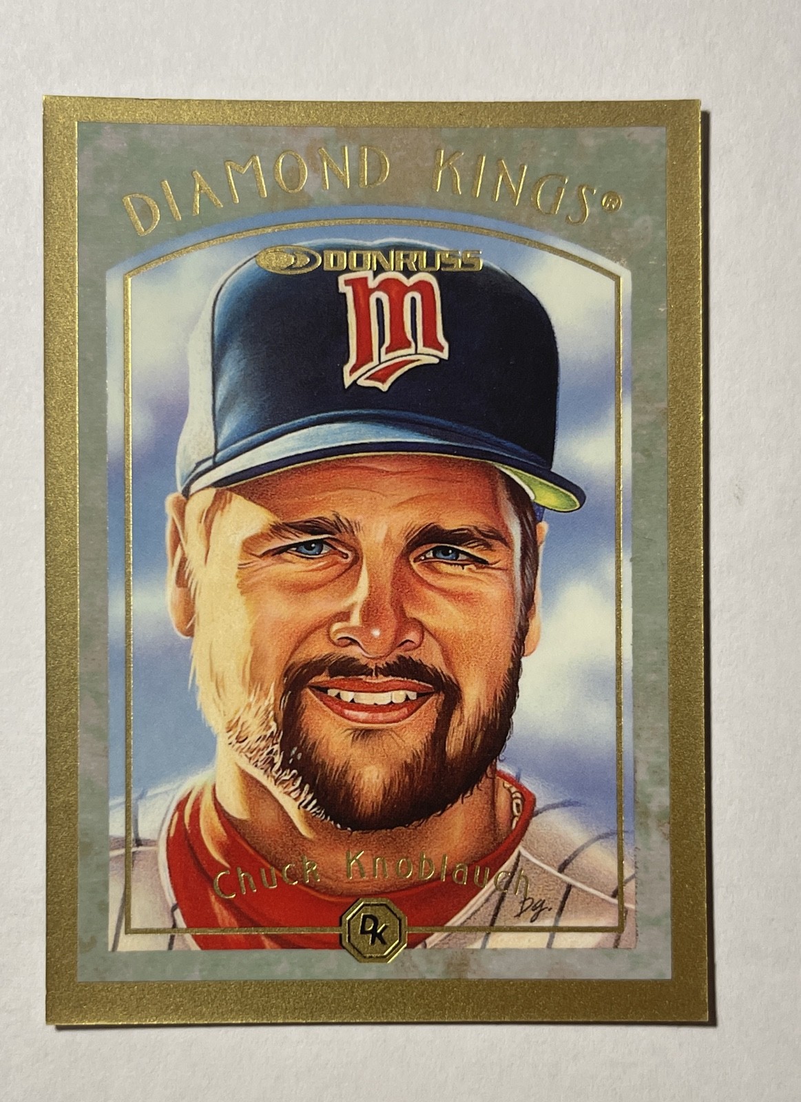 1997 Donruss - Diamond Kings Chuck Knoblauch #4 /10000 1997 Donruss - Diamond Kings Chuck Knoblauch #4 /10000