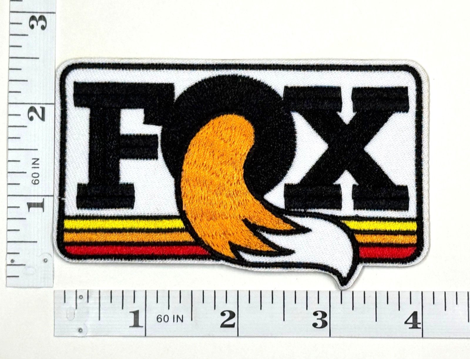 Embroidered Patch - NEW - Iron-on - Extreme Sports - Motocross - Racing - Fox Embroidered Patch - NEW - Iron-on - Extreme Sports - Motocross - Racing - Fox