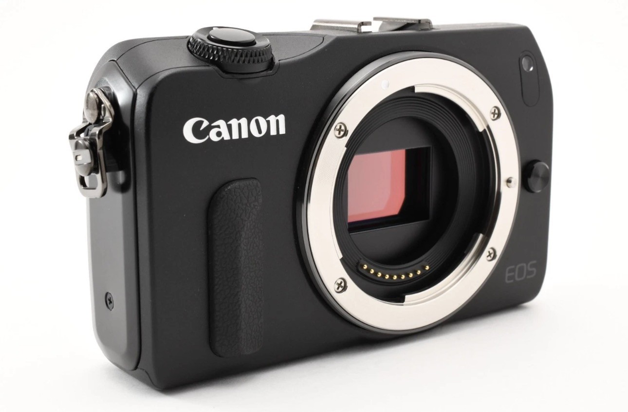 [NEAR MINT] Canon EOS M camera body with [MINT] Canon EF-M 22mm f/2 STM Lens