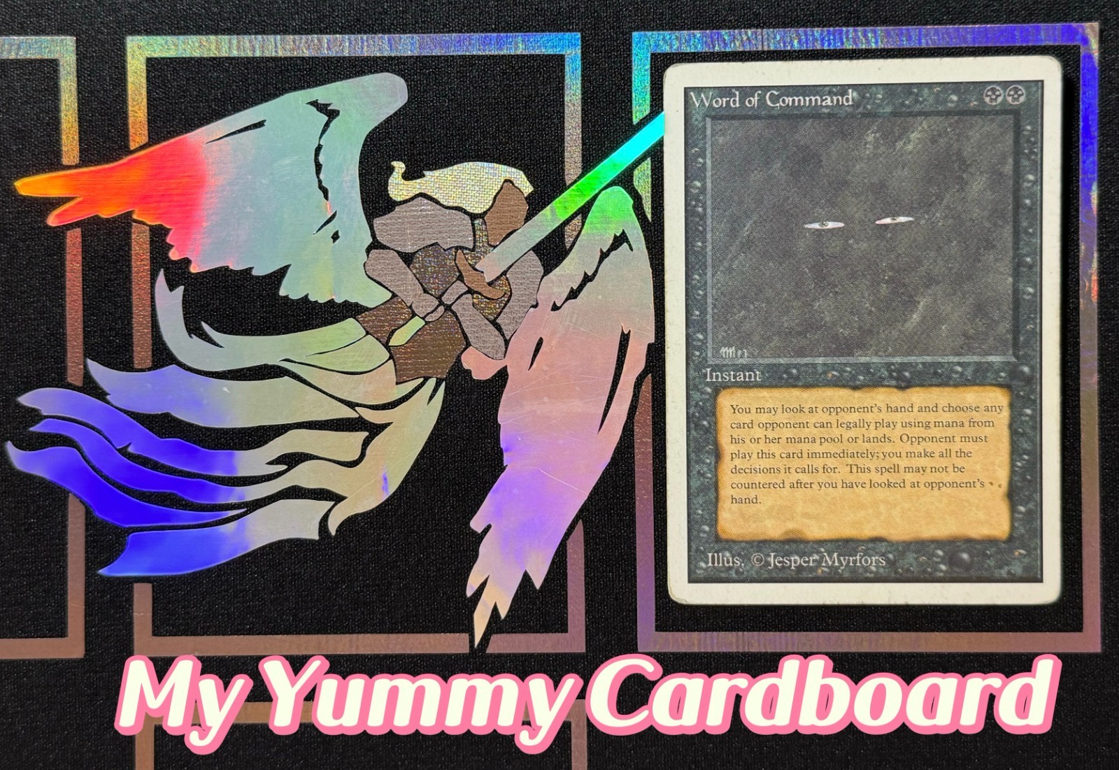 MTG Unlimited Word of Command — MP to MP- | Unlimited Edition 1993