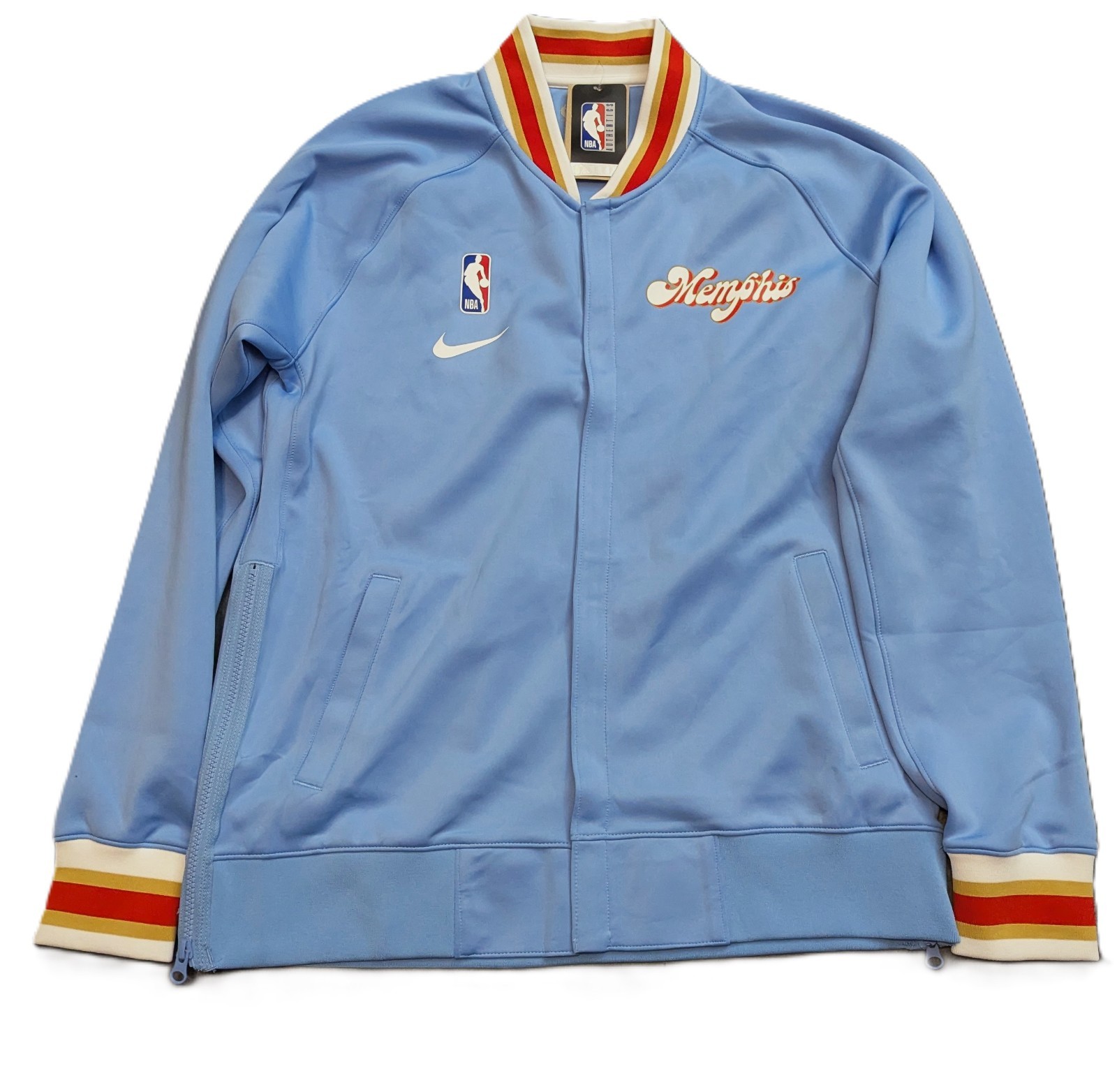 Nike Memphis Grizzlies City Edition Authentic Showtime Jacket Mens M FV9975-422 Nike Memphis Grizzlies City Edition Authentic Showtime Jacket Mens M FV9975-422