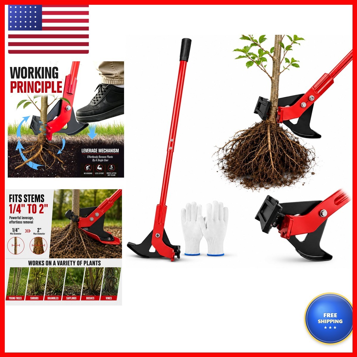 BBTEQEKN Sapling Puller Tool 1/4\