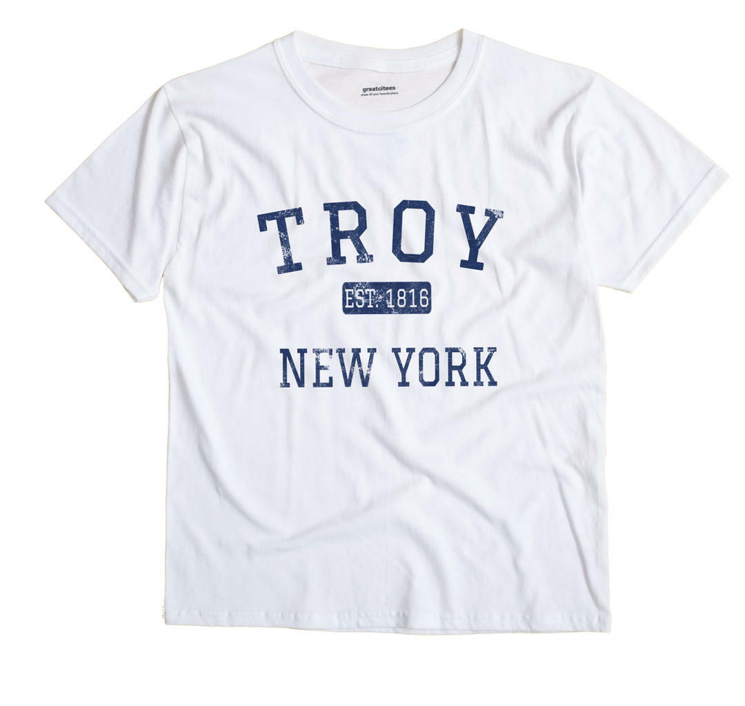Troy New York NY T-Shirt EST