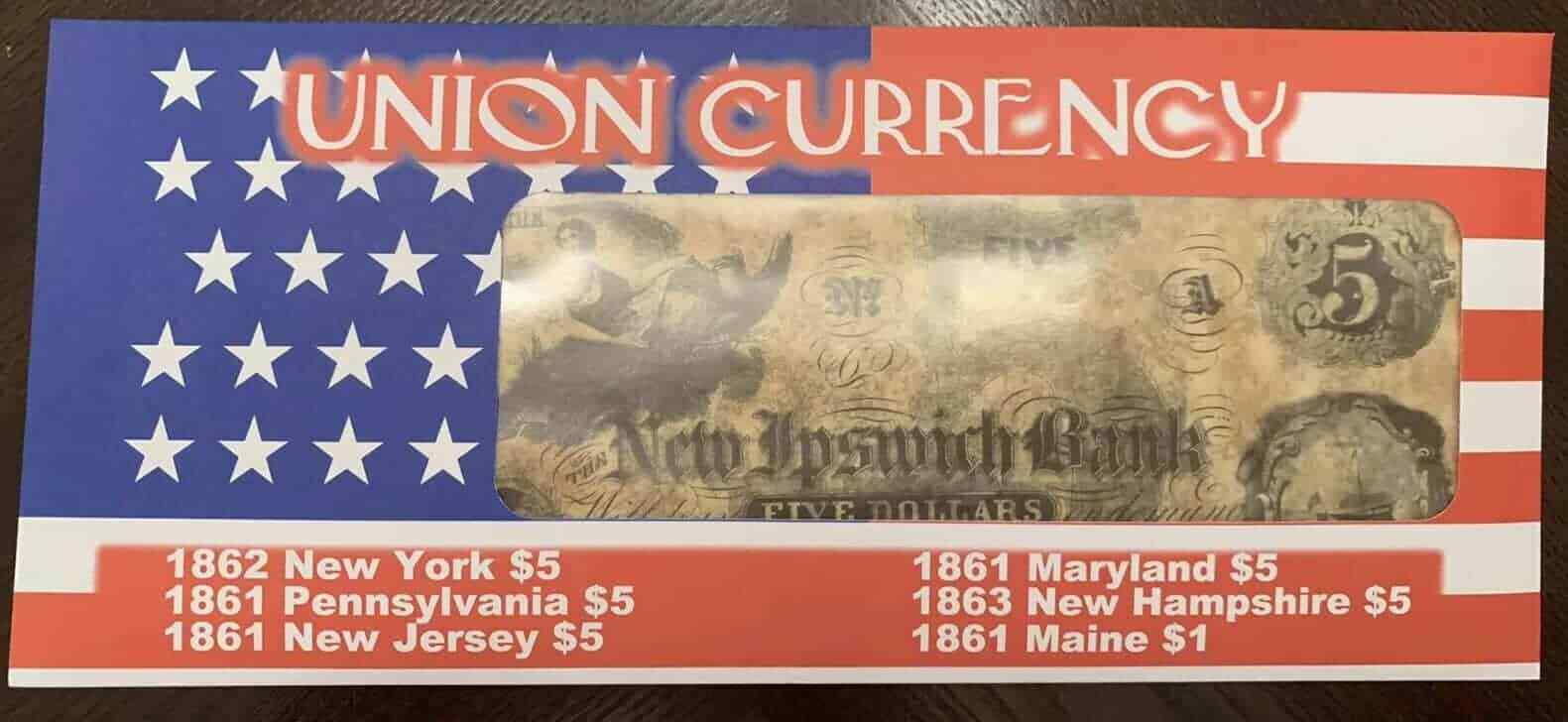 Civil War Parchment Currency Sets Civil War Parchment Currency Sets