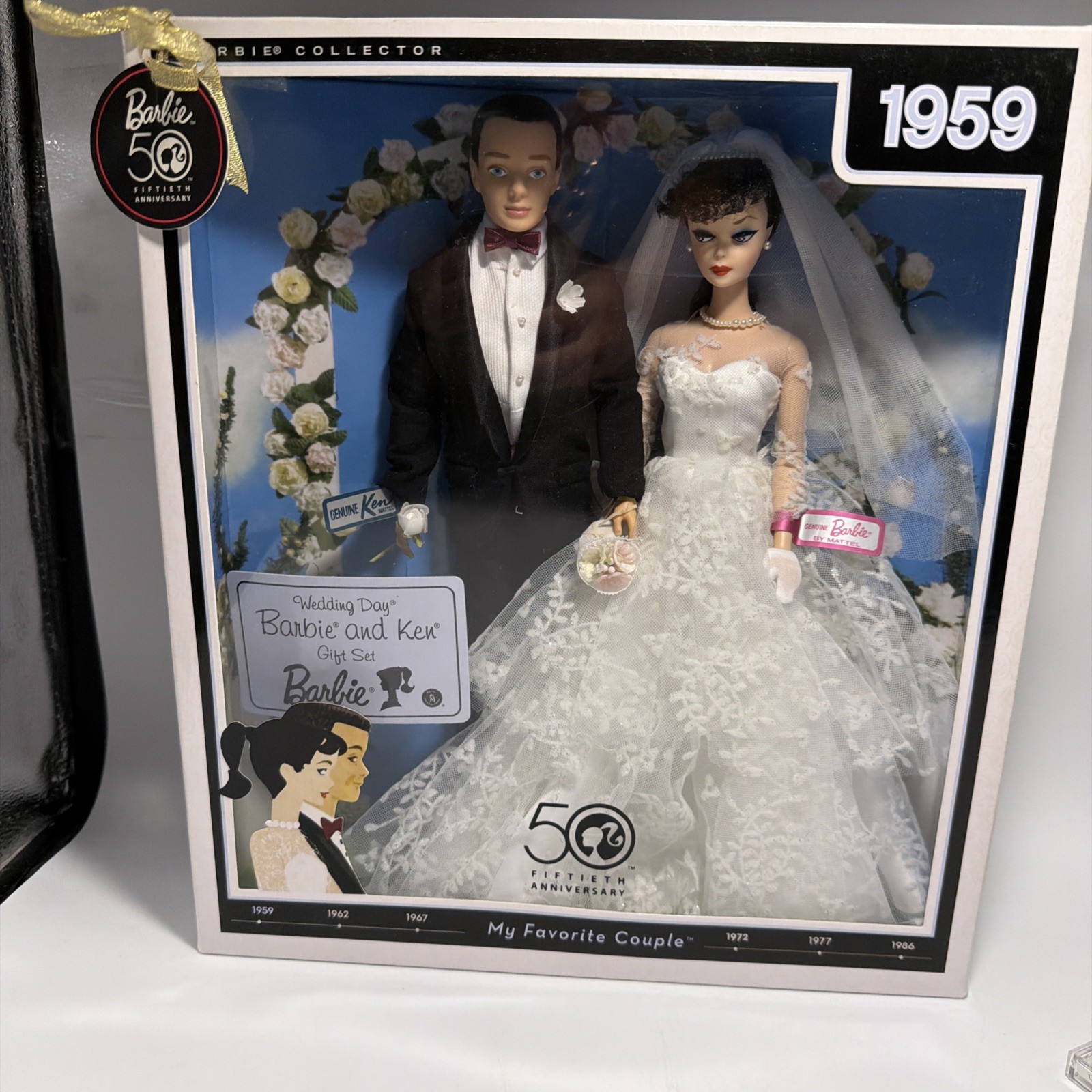 Barbie & Ken Wedding Day Gift Set My Favorite Couple 50th Anniversary 2009