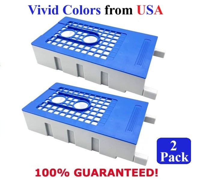 2PK T6193 Ink Maintenance Tank Box T619300 SureColor T3200 T3270 T5270 T3000 2PK T6193 Ink Maintenance Tank Box T619300 SureColor T3200 T3270 T5270 T3000