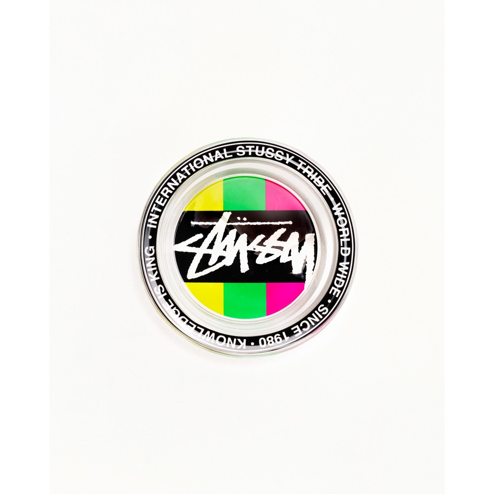 Stussy International Tribe Knowledge Is King Glass Ashtray Stussy International Tribe Knowledge Is King Glass Ashtray