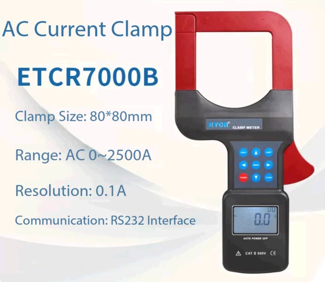 ETCR7000/B Large-Range Clamp Meter/High Current Clamp Meter/Leakage Current Test ETCR7000/B Large-Range Clamp Meter/High Current Clamp Meter/Leakage Current Test