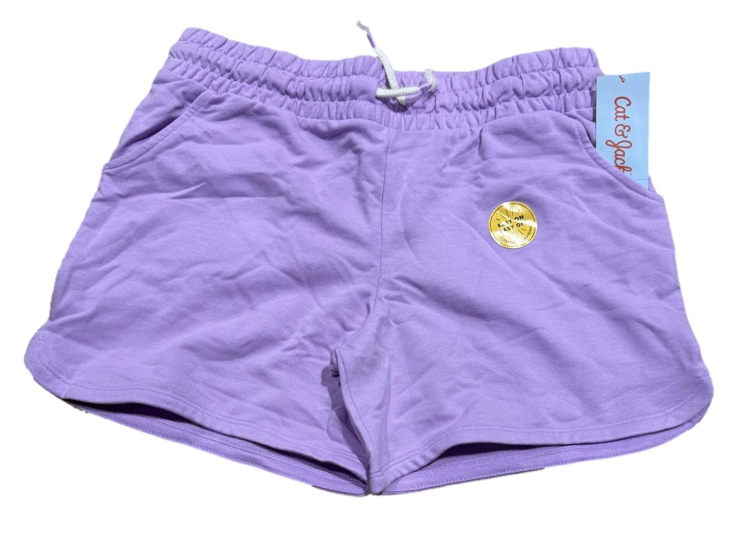 Girls\' Knit Pull-On Shorts - Cat & Jack Purple XXL (16-18)