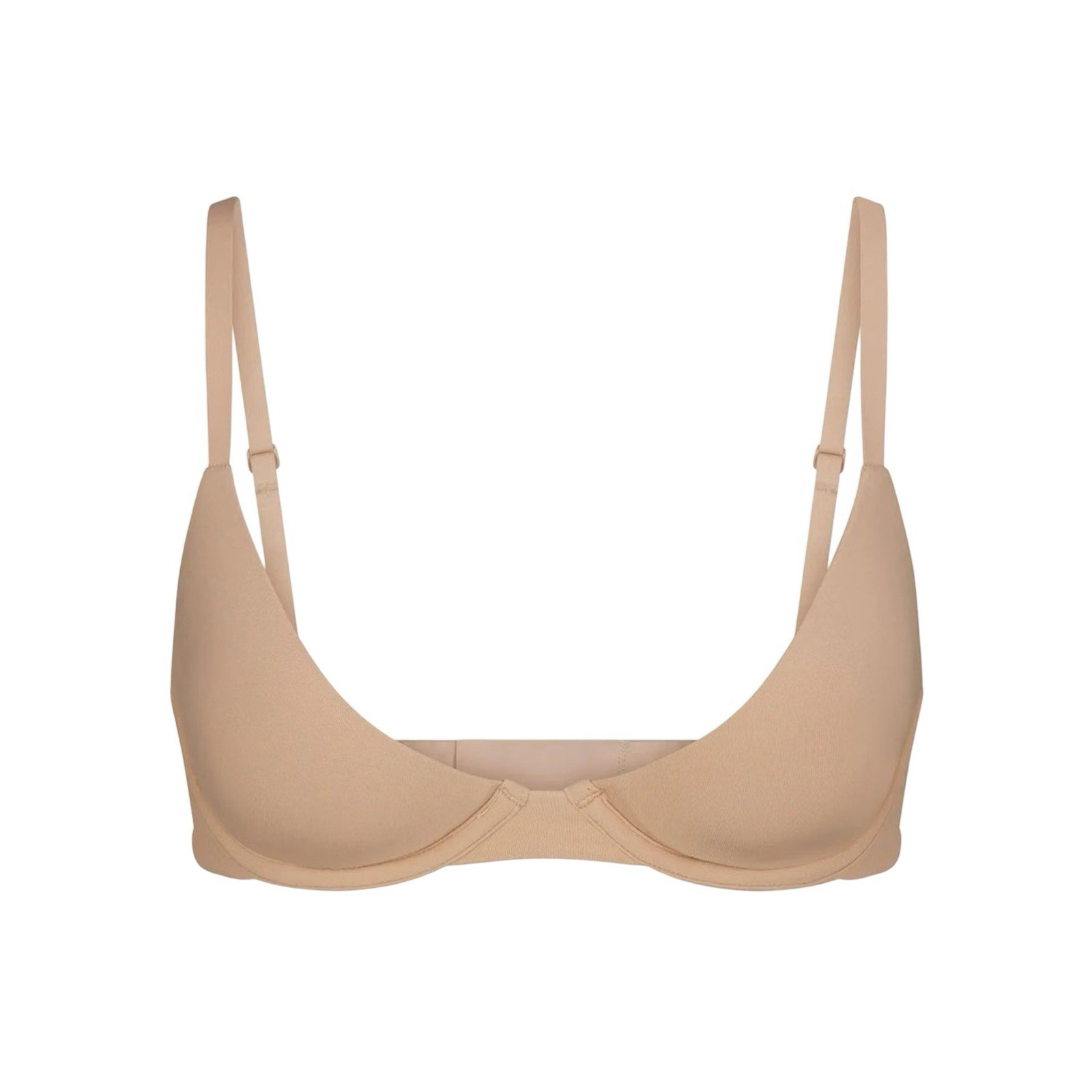 Skims Fits Everybody Scoop Plunge Bra - Clay Biege - NWT - 36C