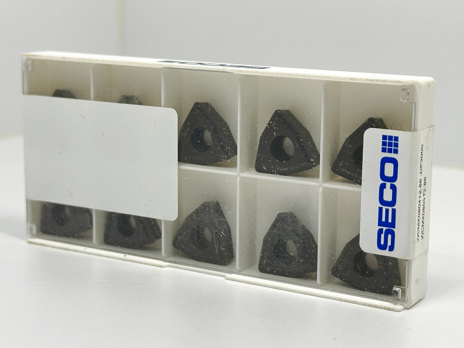 SECO WCMX080412-86 New Carbide Inserts 09920 Grade DP3000 10pcs