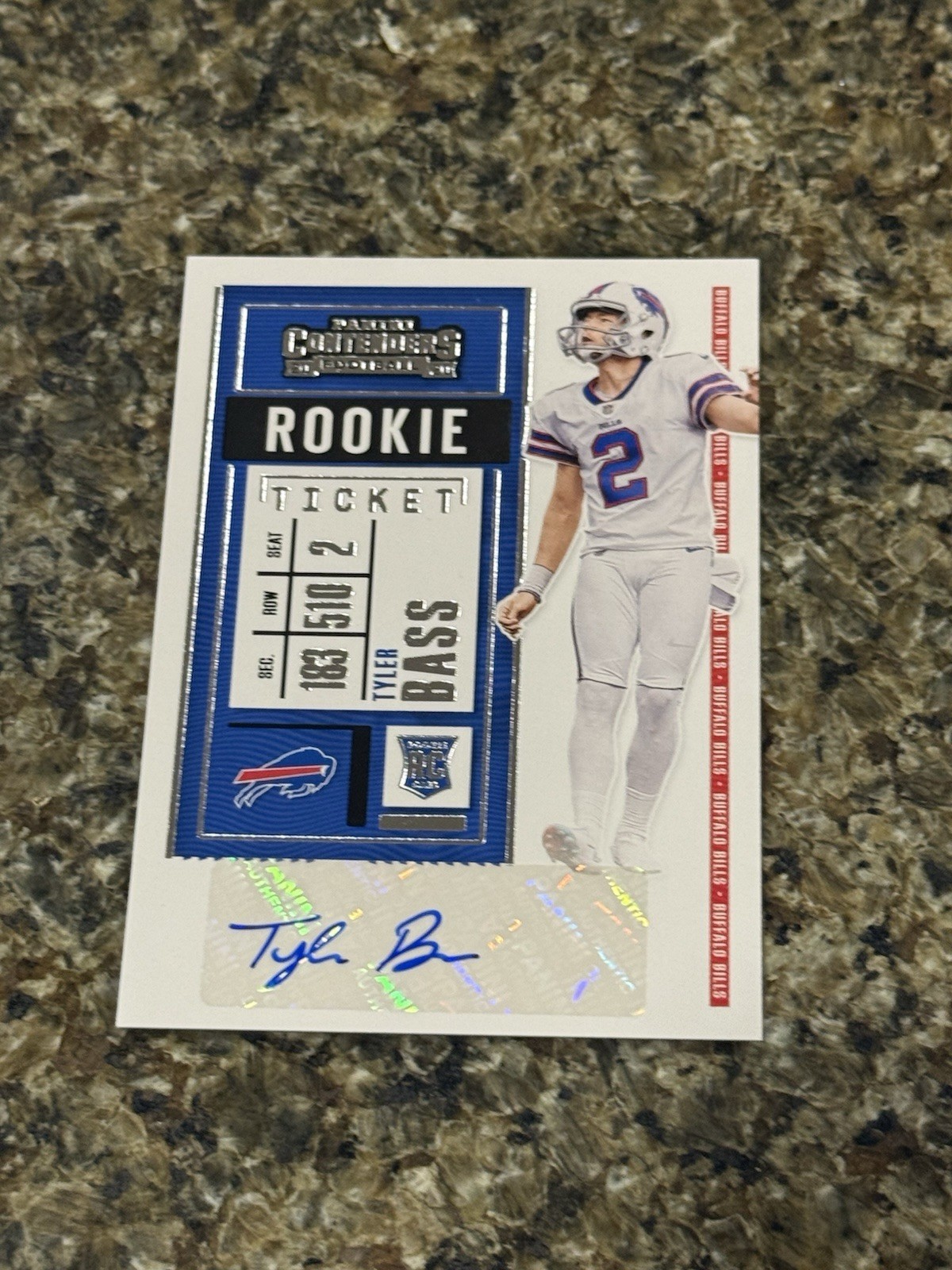 Tyler Bass  2020 Contenders Auto Autograph #254
