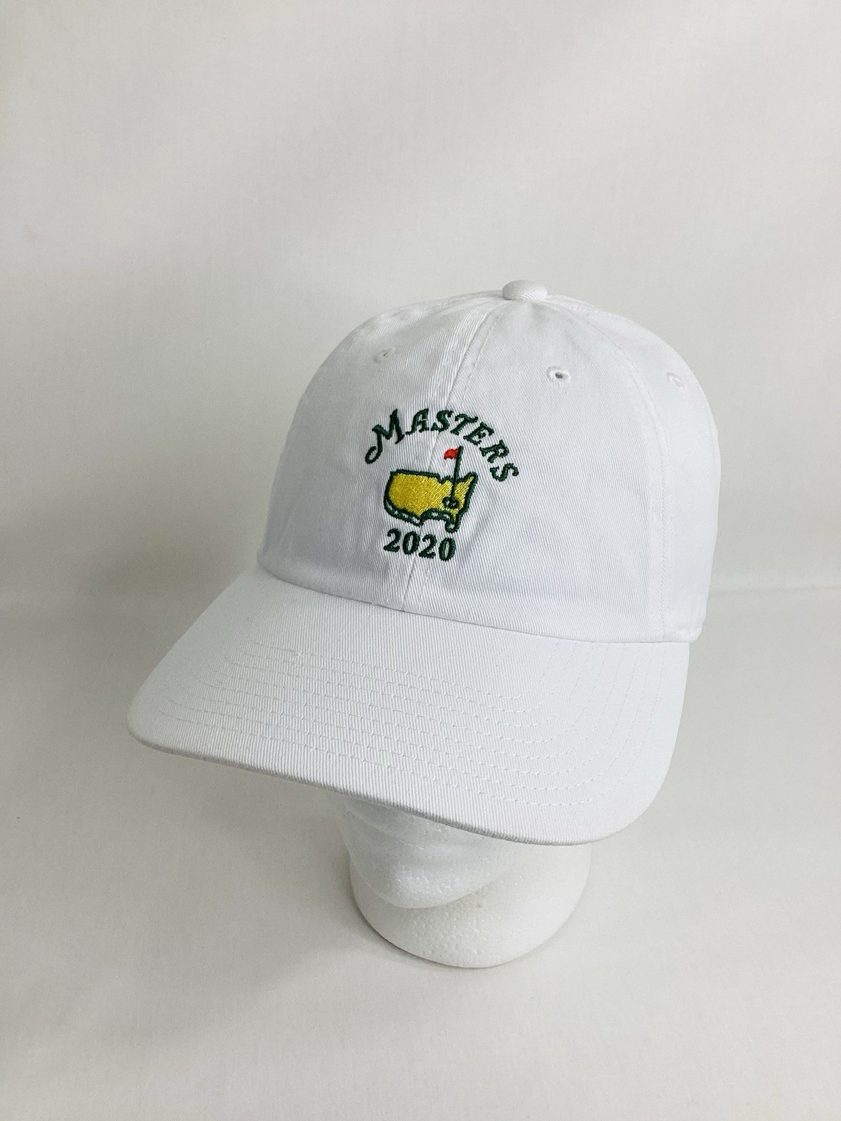 2020 Masters Tournament White Golf Hat Cap Augusta National Adjustable Size