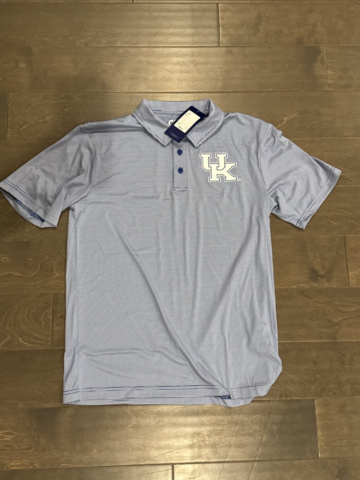 NCAA Kentucky Wildcats Men\'s Team Color Polo Shirt - M NCAA Kentucky Wildcats Men\'s Team Color Polo Shirt - M
