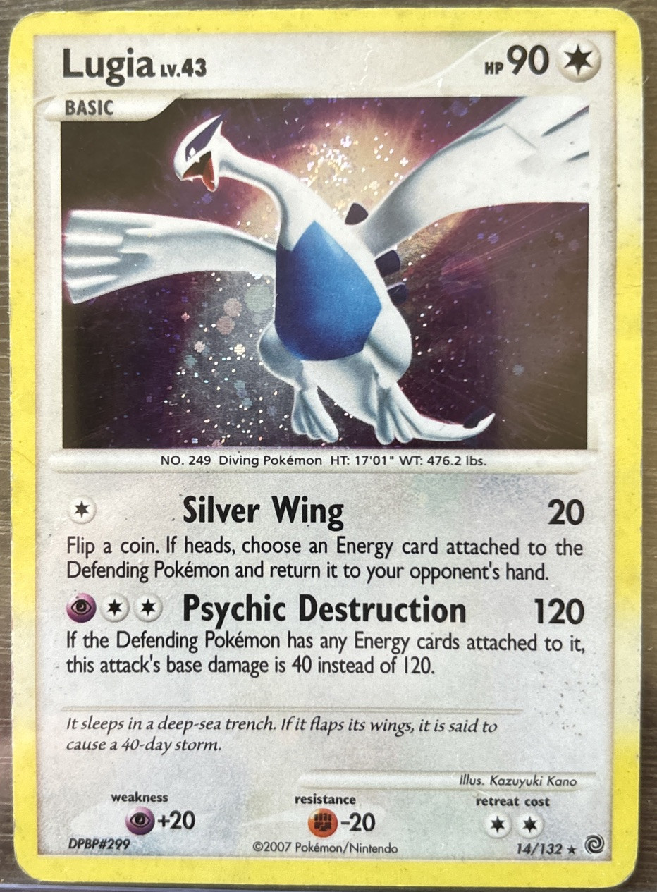 Lugia 14/132 Secret Wonders Holo Lugia 14/132 Secret Wonders Holo
