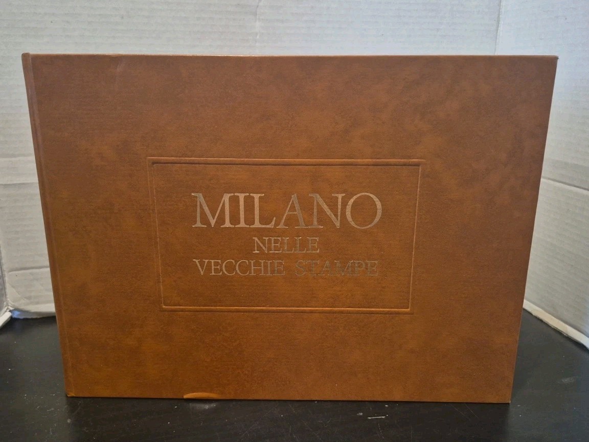 MILANO Nelle Vecchie Stampe VTG Italian Language Picture Book RARE MILANO Nelle Vecchie Stampe VTG Italian Language Picture Book RARE