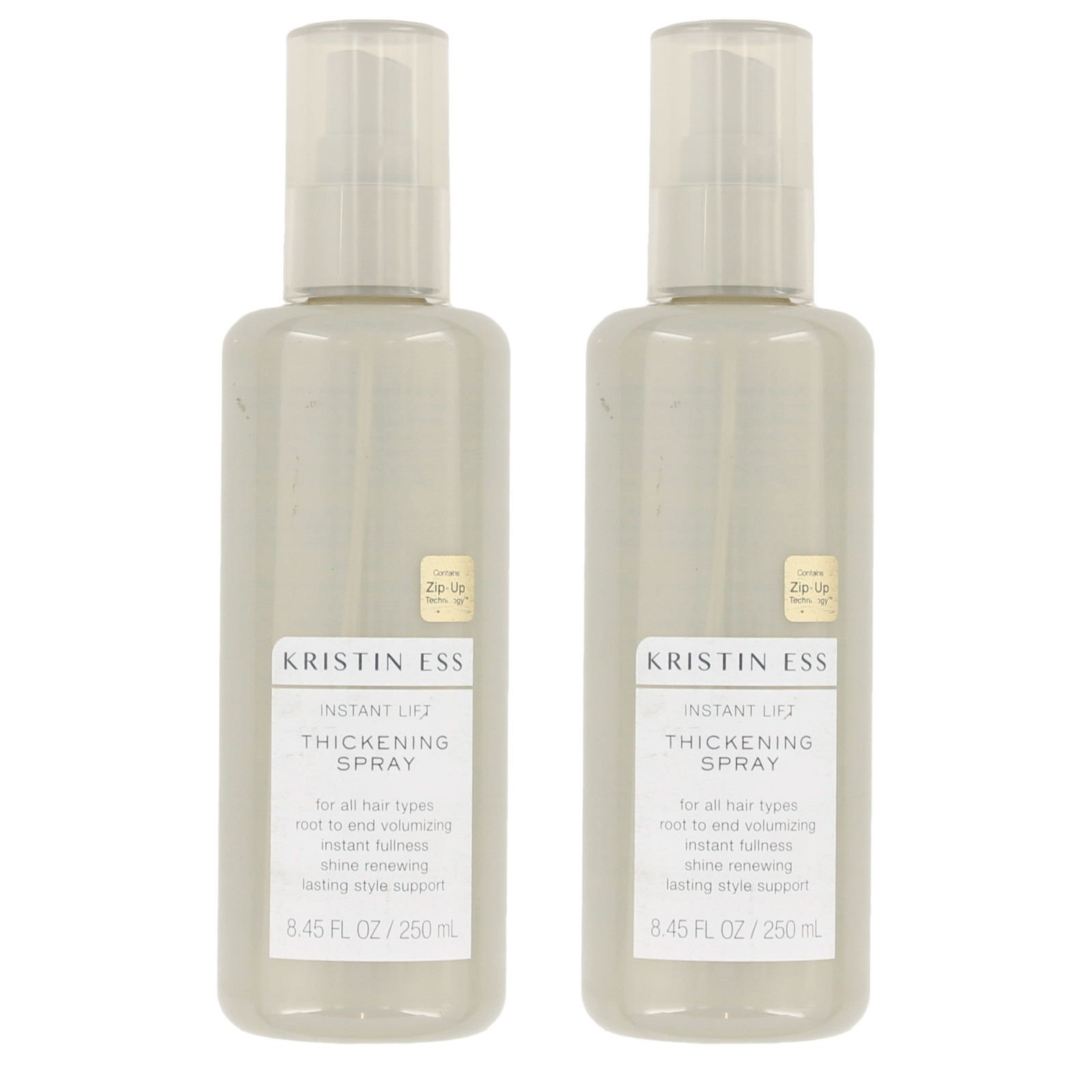 Kristin Ess Hair Instant Lift Thickening Spray, Volume & Fullness 8.45oz 2-Pack