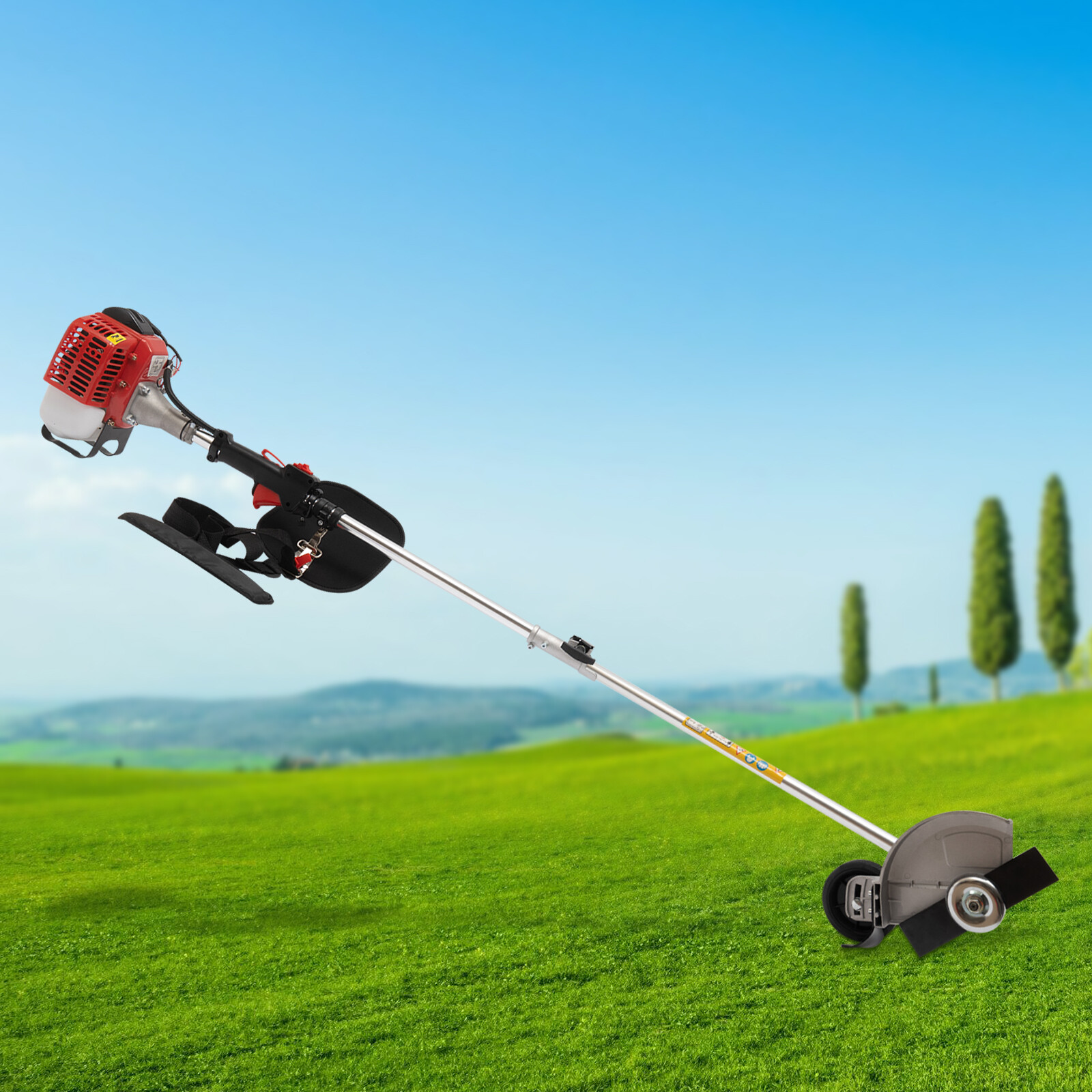 26CC Weed Wacker 2Cycle Brush Cutter 3 in 1 Gas Powered String Trimmer Weedeater