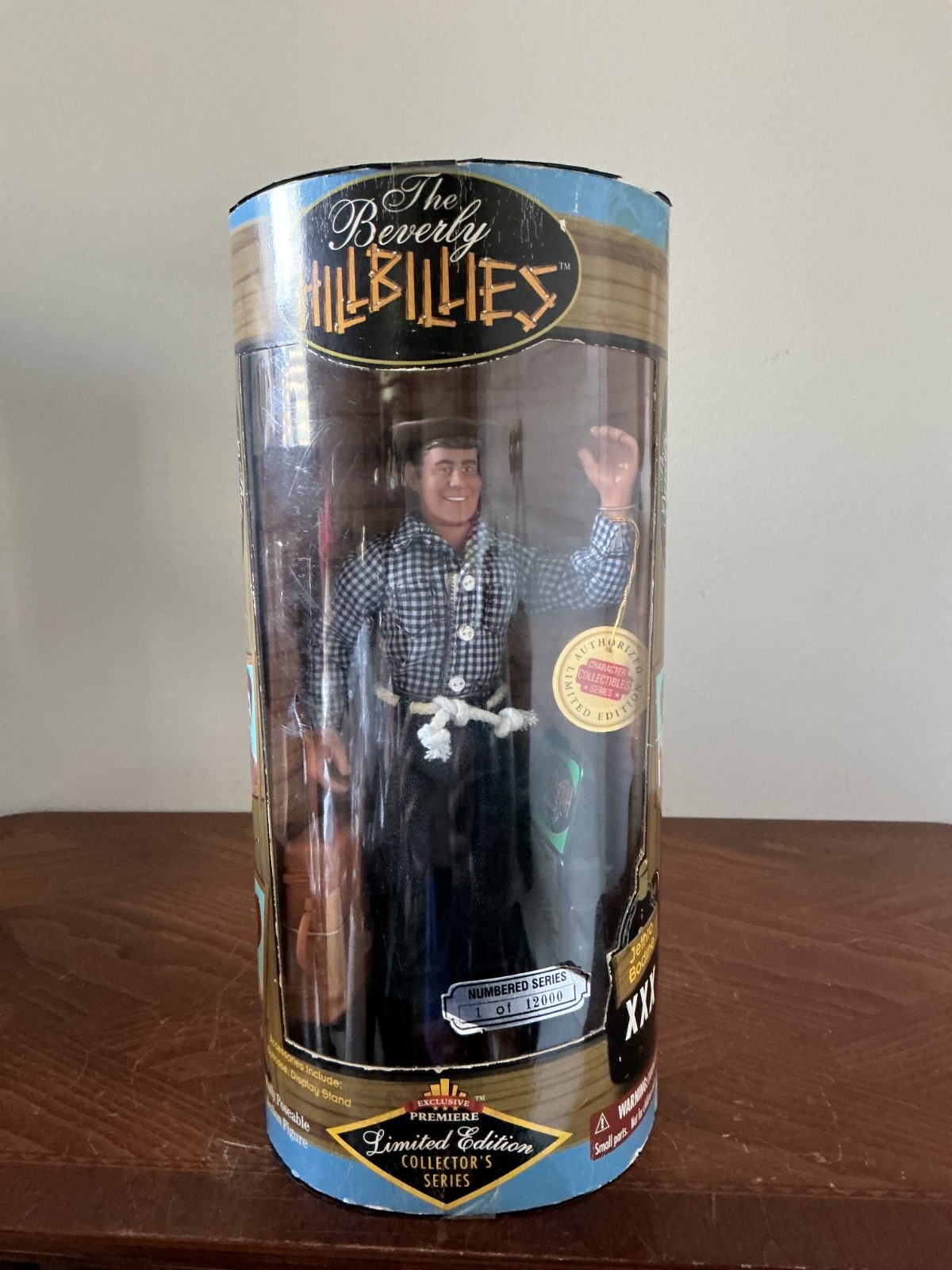 vintage 1997 The Beverly Hillbillies Jethro Bodine Action Figure from the Exclus