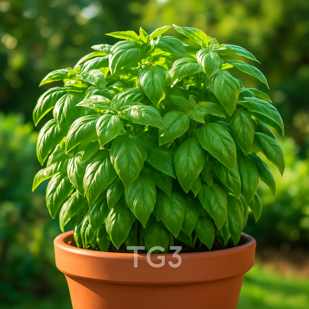 4000+ GENOVESE BASIL SEEDS | 🌿 | LARGE LEAF | AUTUMN | NON-GMO | 