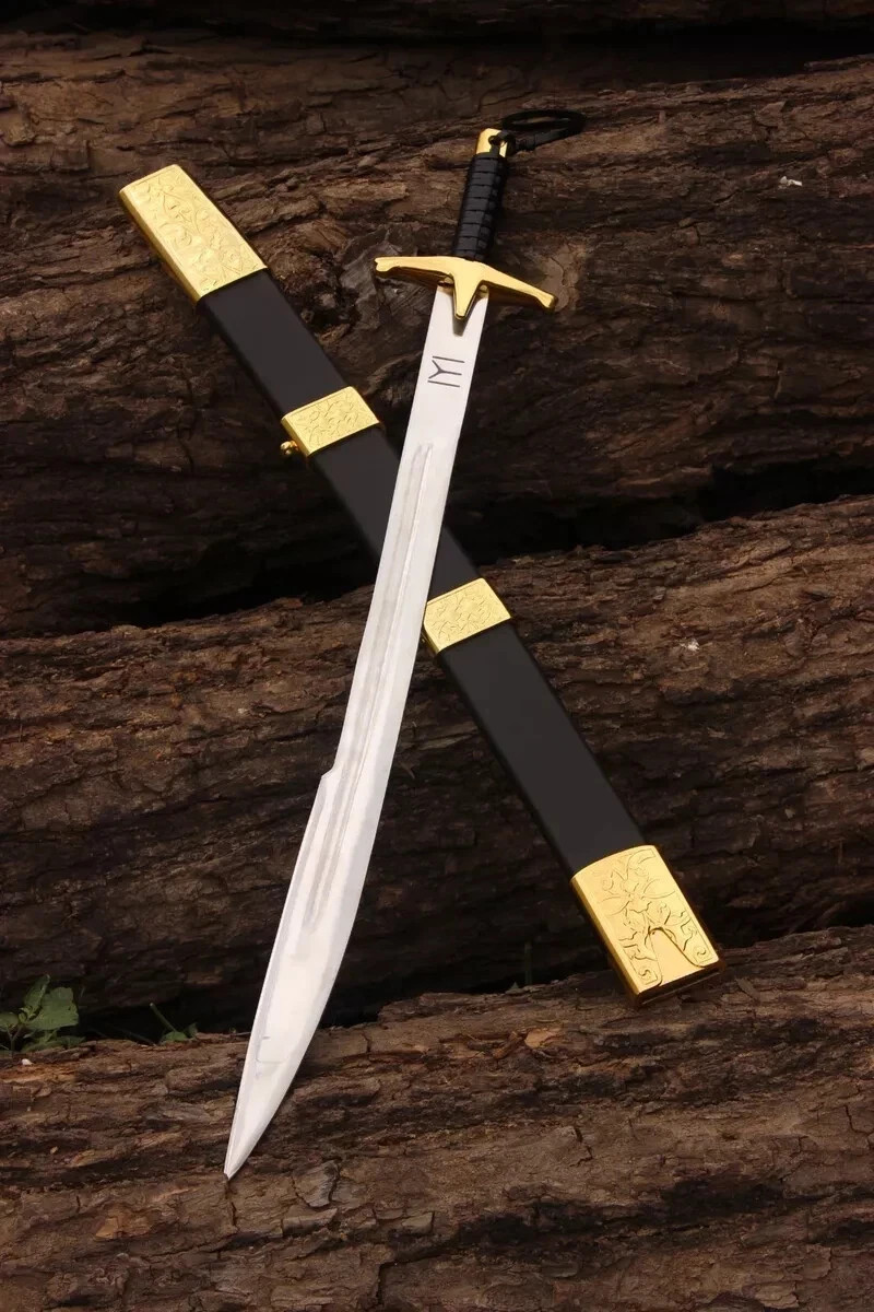 Handmade Stainless Steel Ertugrul Sword Turkish Historical Sword Scabbard Gift