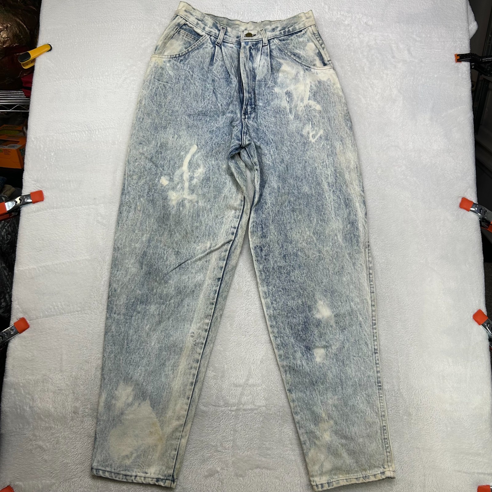 Vintage 90s Cotler Jeans Mens Acid Wash Denim Pleated Classic USA Made - 28X32.5 Vintage 90s Cotler Jeans Mens Acid Wash Denim Pleated Classic USA Made - 28X32.5