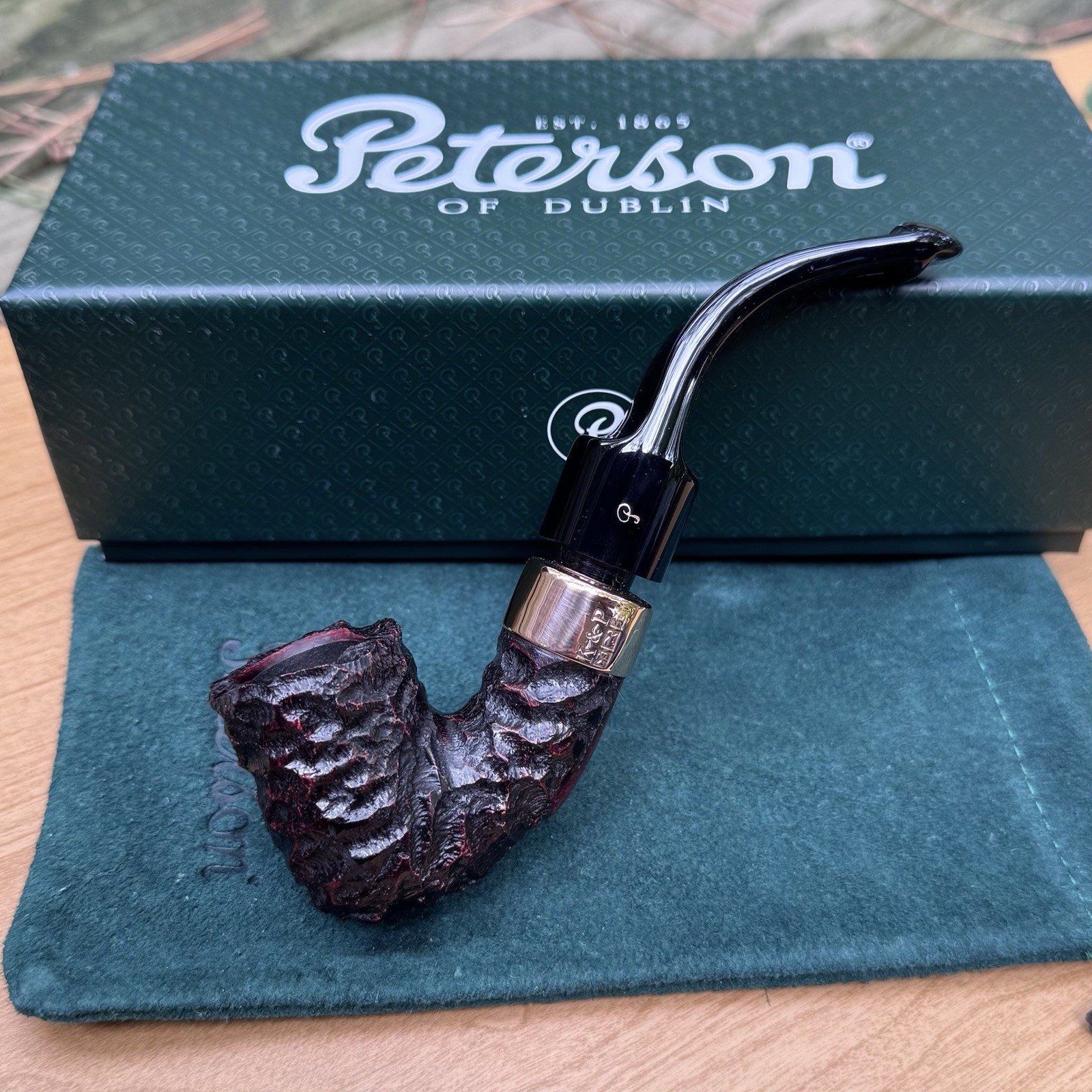 Peterson Christmas 2026 Deluxe System Rusticated (8s) P-Lip Pipe
