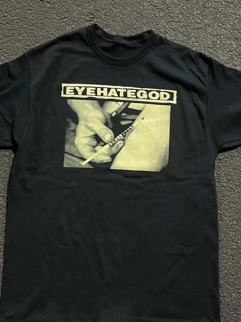 Eyehategod shirt 100% cotton short sleeve S-5XL remake black shirt DM715