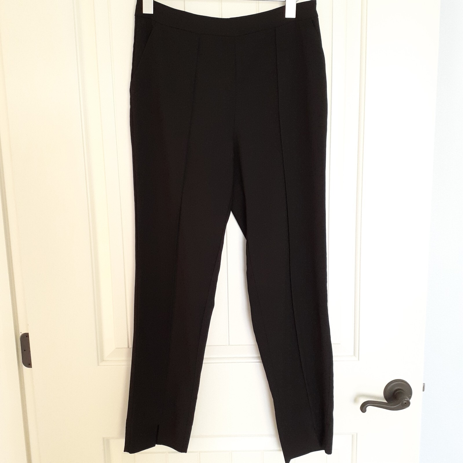 Lulus Women\'s Aisha Black Trouser Pants Size M