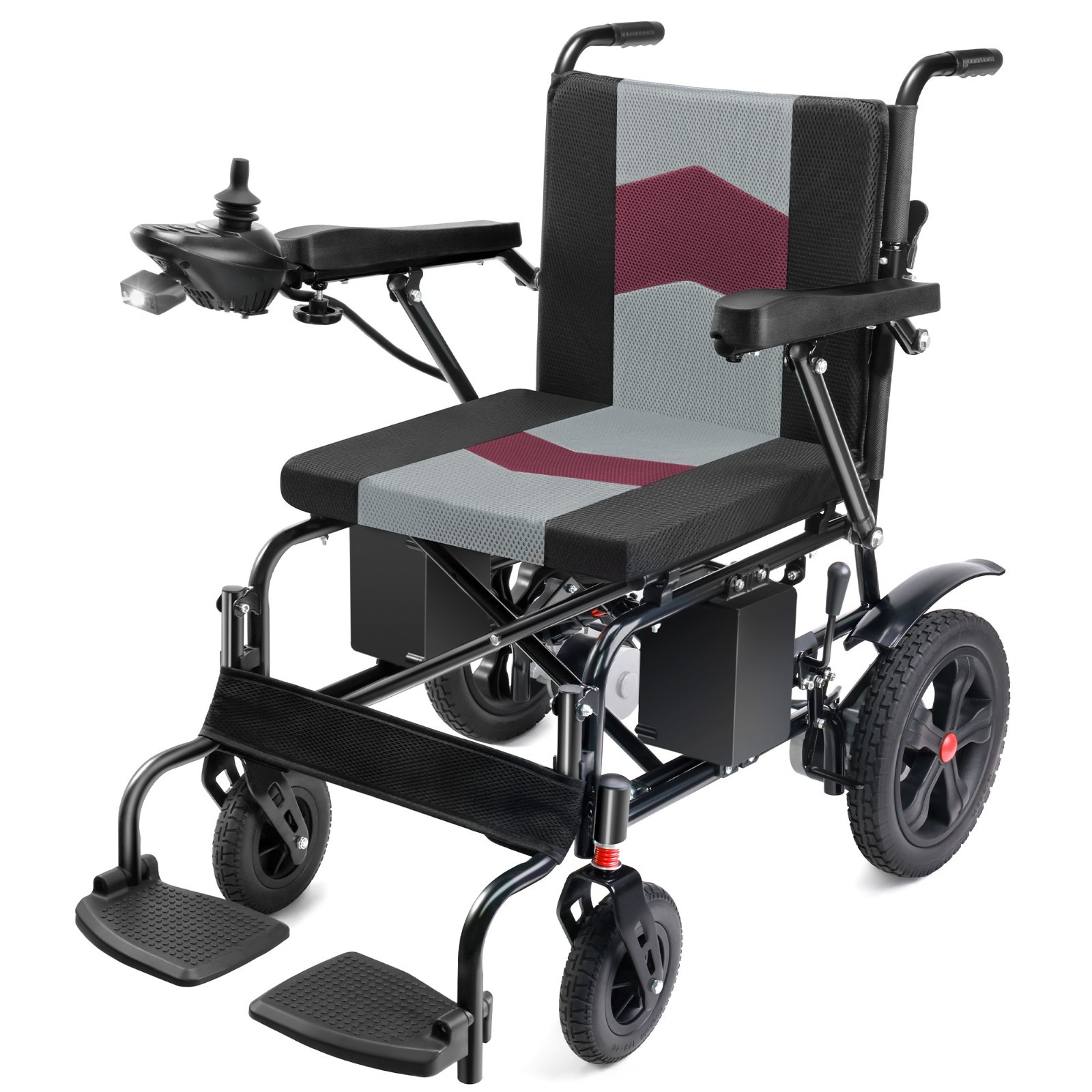 Lightweight Foldable Electric Wheelchair with 19\