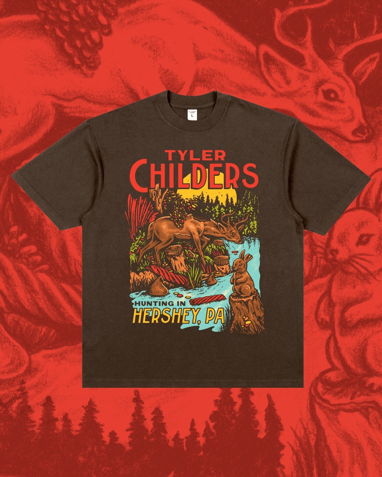 Tyler Childers Aug 14 2026 Hersheypark Stadium, Hershey, PA T-Shirt S-5XL Tyler Childers Aug 14 2026 Hersheypark Stadium, Hershey, PA T-Shirt S-5XL