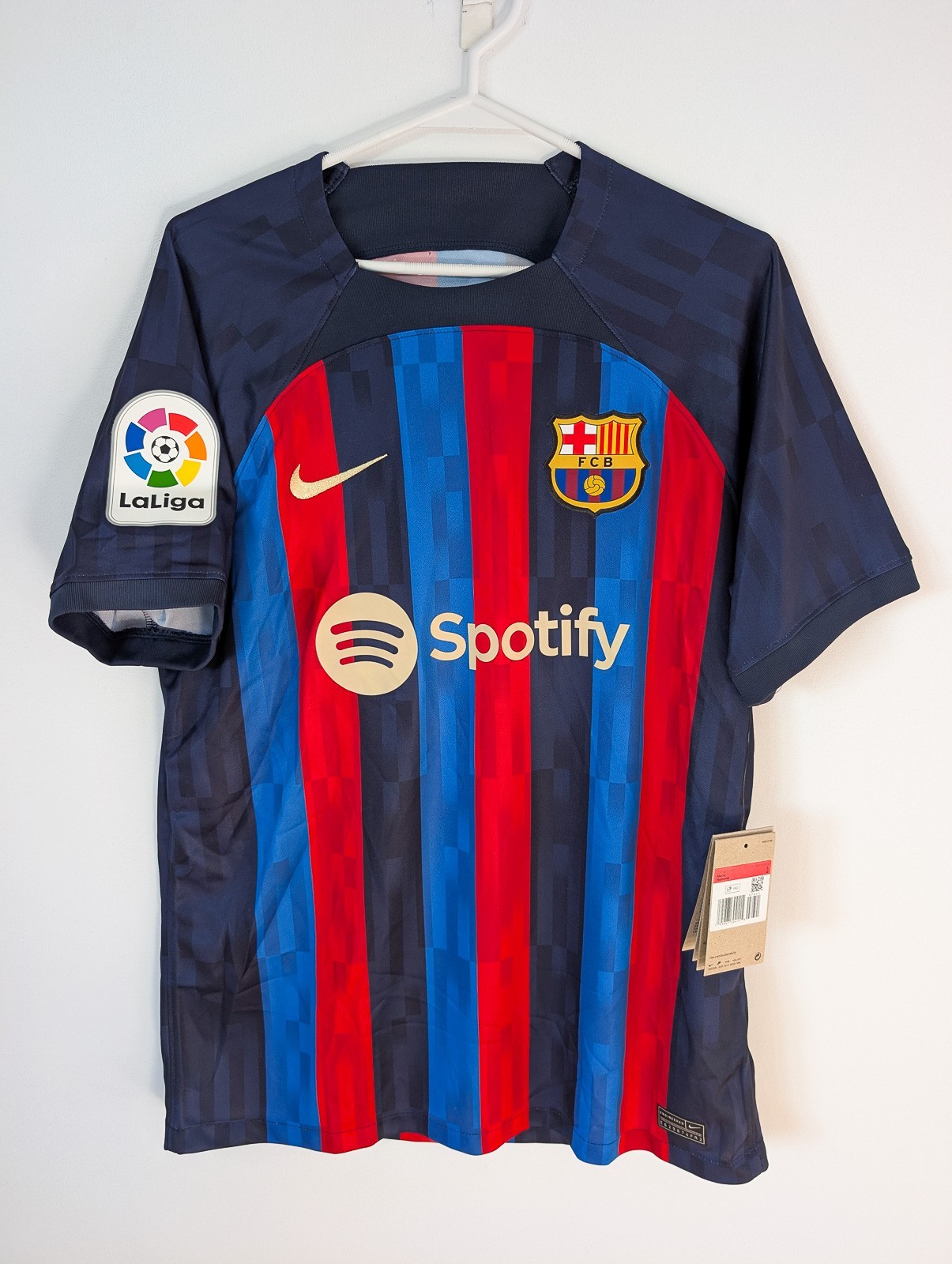 FC BARCELONA 2022-2023 Home Jersey Shirt Camiseta DM1840-452 Large Original BNWT