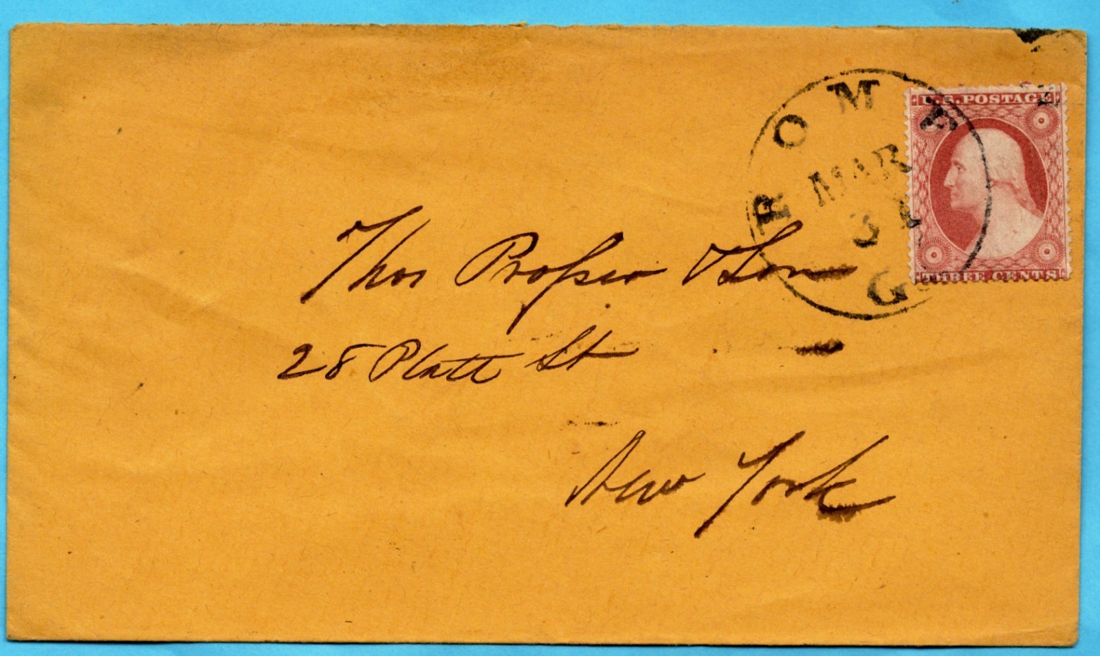 U.S. Scott : 26 with full round cancels , Rome, Ga. / MB-639 U.S. Scott : 26 with full round cancels , Rome, Ga. / MB-639
