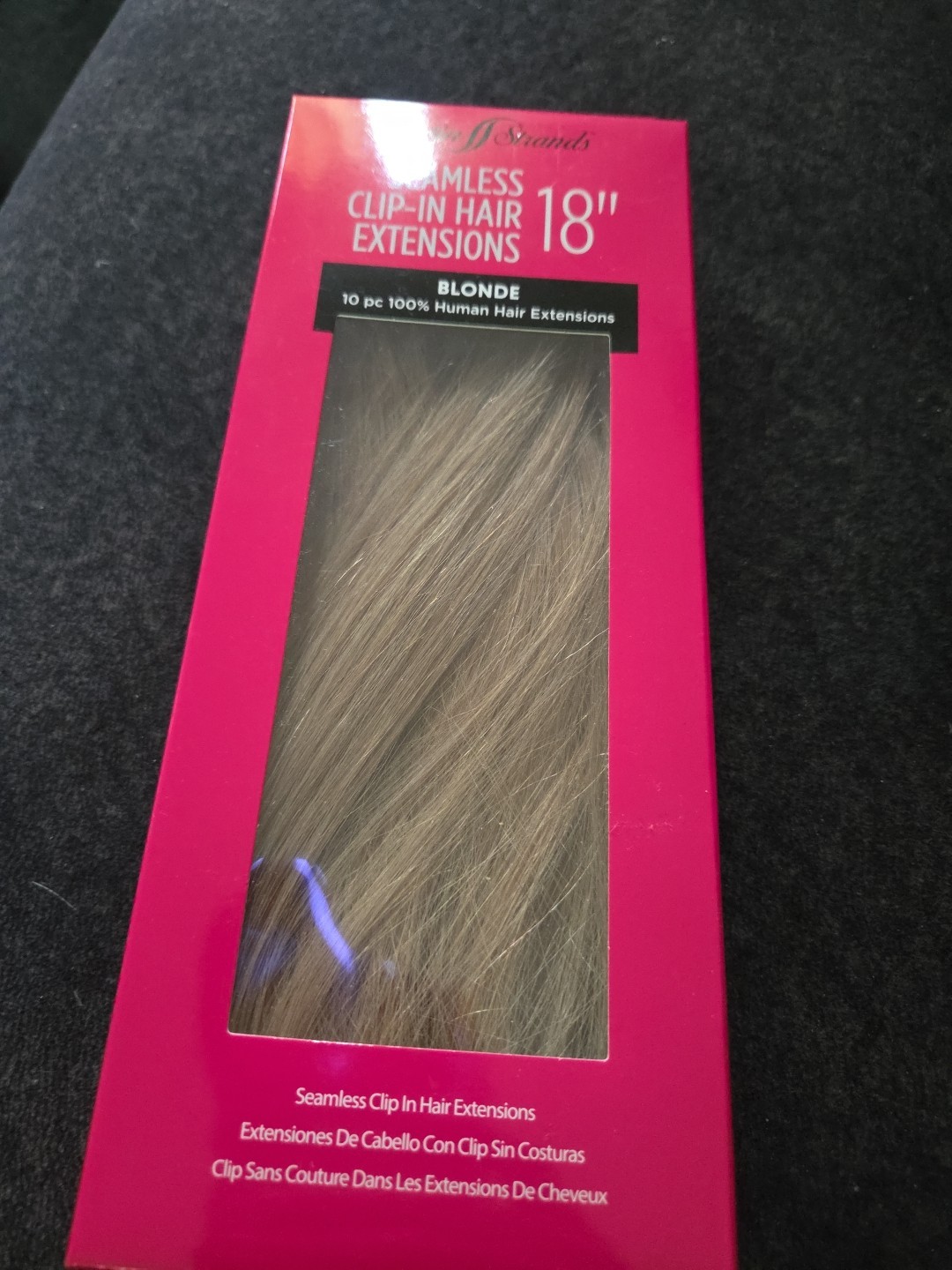 10pc 100% Human Hair Extensions