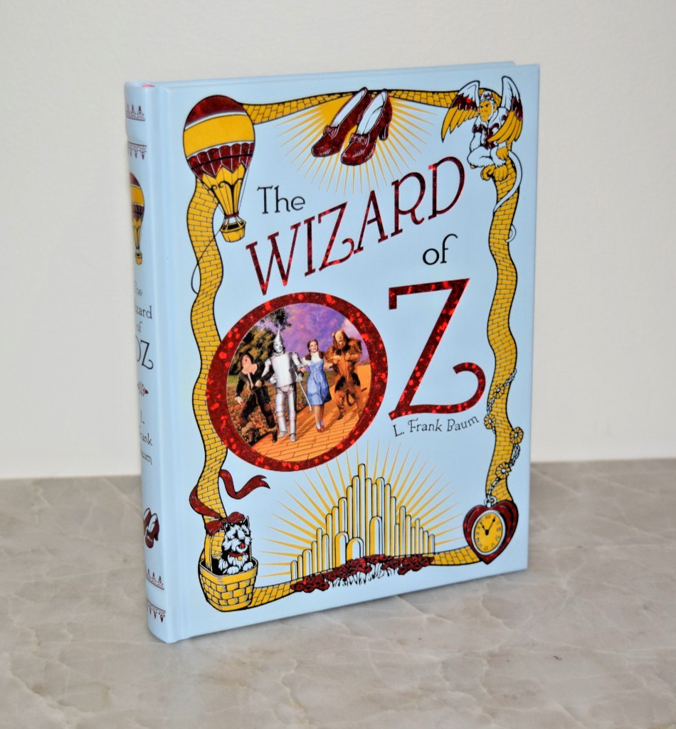 Wizard of Oz by Frank Baum New Sealed Leather Bound Collectible Deluxe Hardcover