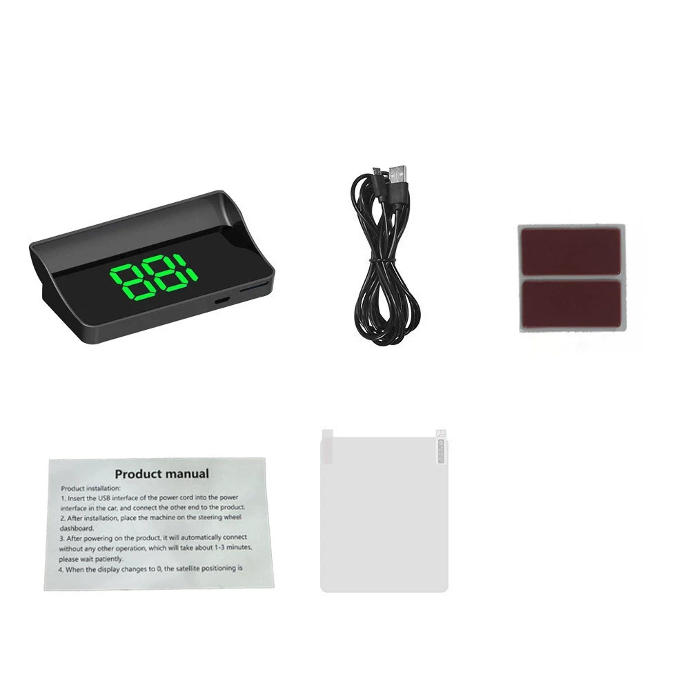 Odopus Car HUD Smart Windshield Display, Smart In-Car Co-Pilot GPS Head Up Displ Odopus Car HUD Smart Windshield Display, Smart In-Car Co-Pilot GPS Head Up Displ