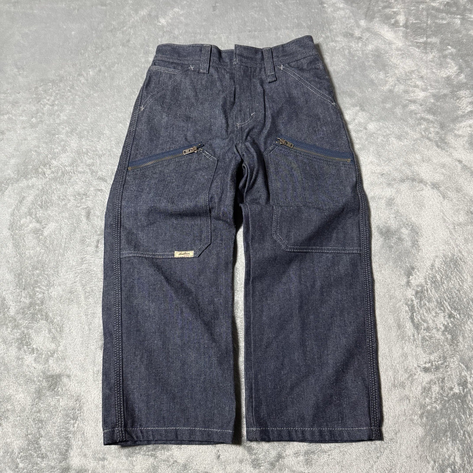 Levi’s Kids 2004 RARE Stiff Denim Utility Style Sample Jeans Size 6 Years Old