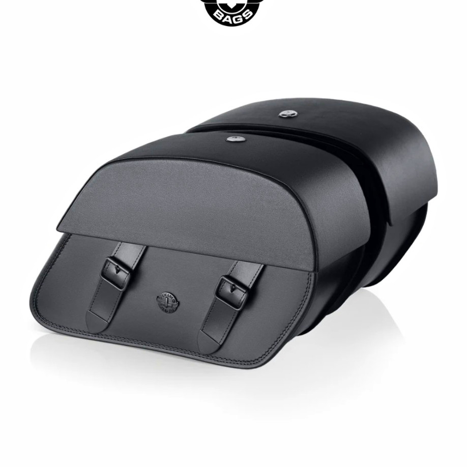 28L - Baelor Medium Hard Mount Honda VTX 1300 R Retro Motorcycle Saddlebags