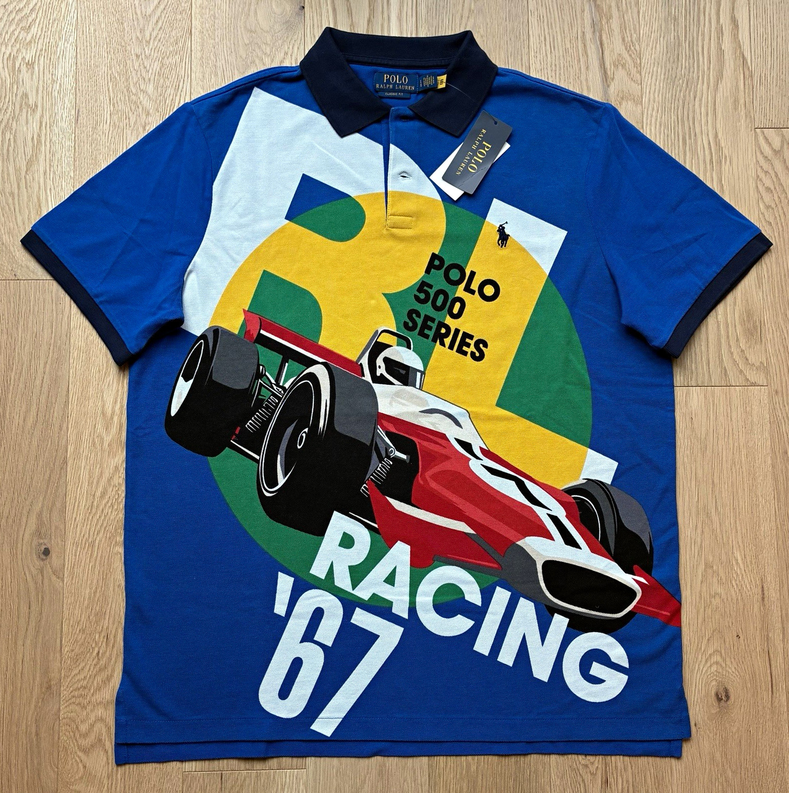 BNWT Polo Ralph Lauren Cotton Short Sleeve Polo 500 Series Racing ‘67 Polo BNWT Polo Ralph Lauren Cotton Short Sleeve Polo 500 Series Racing ‘67 Polo
