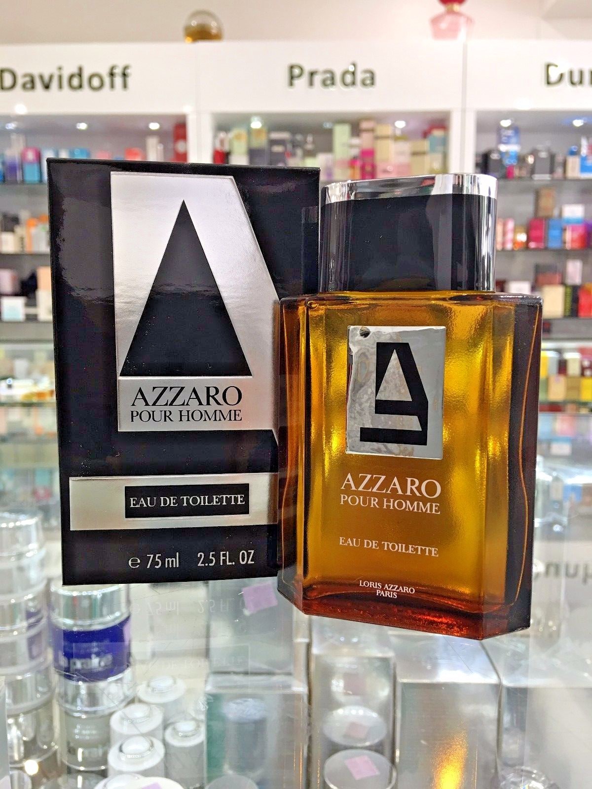 AZZARO POUR HOMME EDT SPLASH 75 ML (Original formula )CLASSIC
